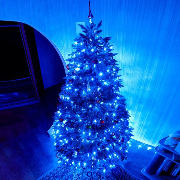 100 LED Christmas Decorative String Lights – Multi-Color Snowball Effect, Remote Control | USA Fast Shipping