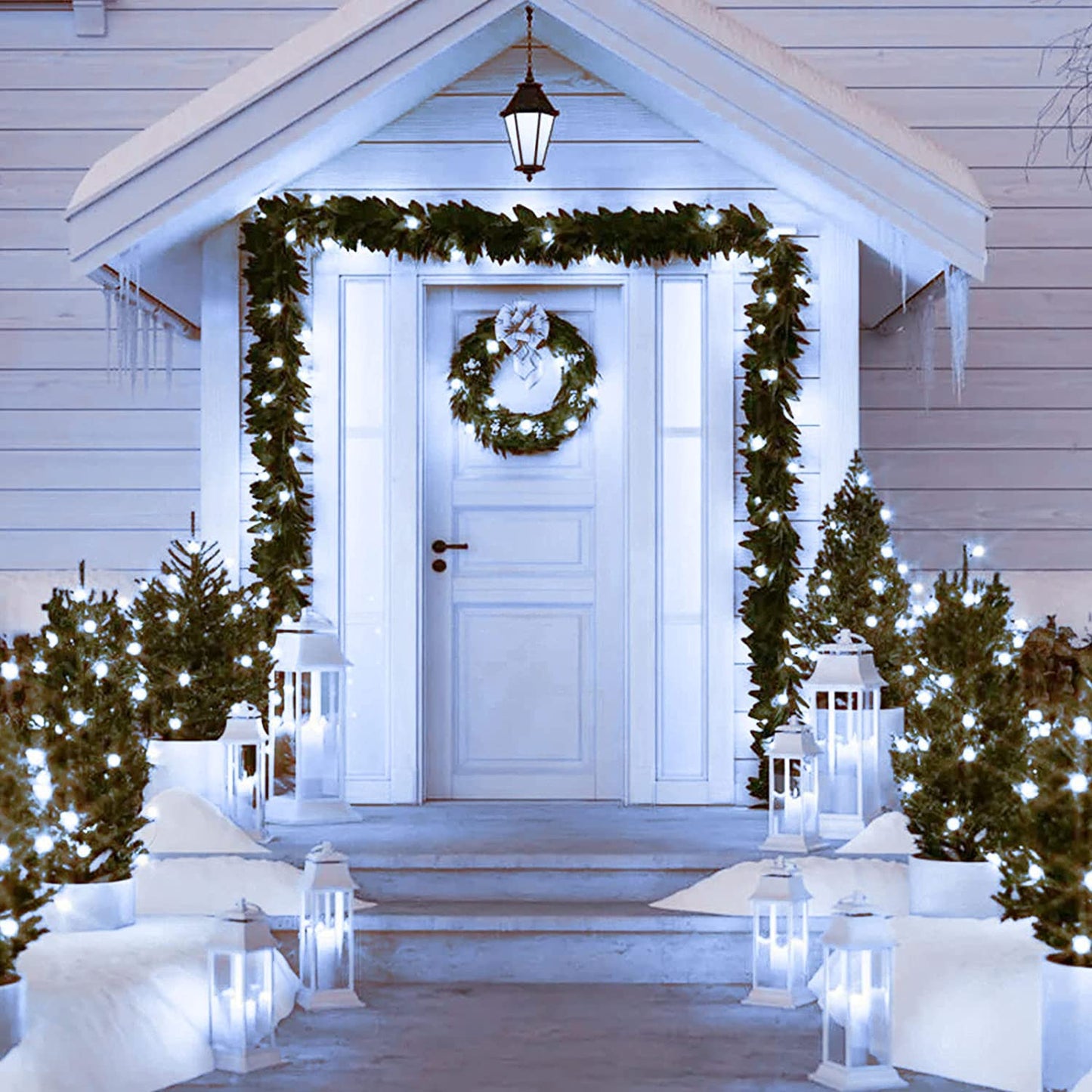 100 LED Christmas String Lights – Multicolor Hanging Decoration with 8 Modes | USA Fast Shipping