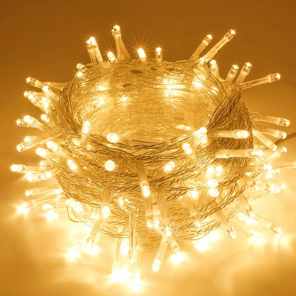 100 LED Christmas String Lights – Multicolor Hanging Decoration with 8 Modes | USA Fast Shipping