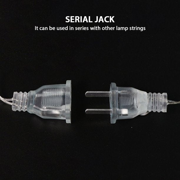 100 LED Christmas Decorative String Lights – Multi-Color Snowball Effect, Remote Control | USA Fast Shipping