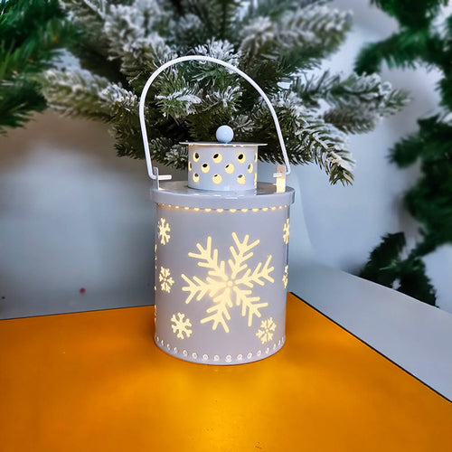 Christmas Lantern Candle Light – LED Mini Decorative Table Lamp | Holiday Home Décor | USA Fast Shipping